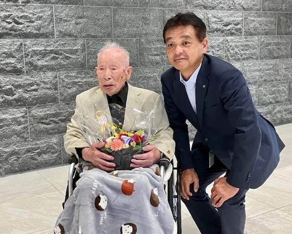山崎さんとの写真