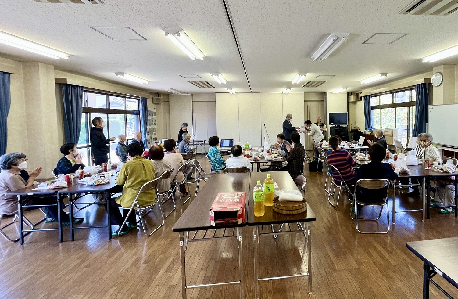 中家村自治会福寿会お誕生日会の写真